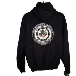 🌻2/$20 Richardson 2 S Hoodie Sweatshirt Strawberry Teamster Local Union USA FLAW